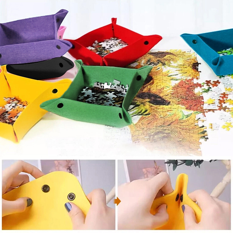Jigsaw Puzzle Board 1000 Pieces Storage With 6 Sorting