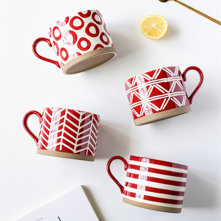 Creative Personality Office Hand-painted Ceramic Mug