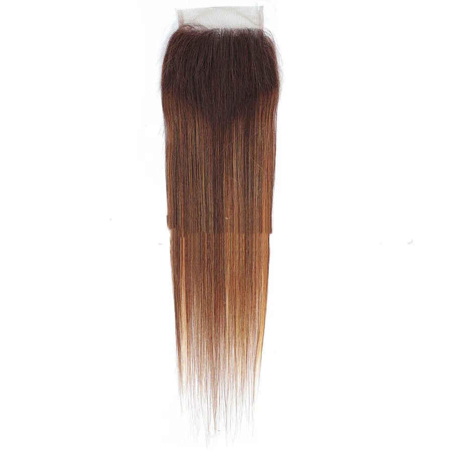 Piano Color Human Wigs Hair Piece - 8Abundle Foam Hair Weft