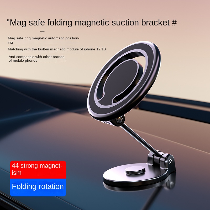 Fits MagSafe Car Mount, Magnetic Phone Holder For Car, Hands Free Car Holder Mount Dash Mount For Car Fit For 4 13 12 Pro Max Plus Mini MagSafe Case