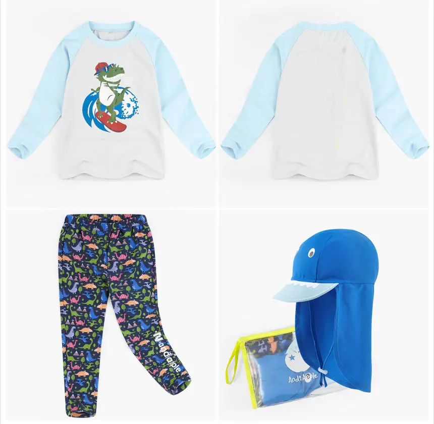 New Korean Children's Split Swimsuit Sunscreen Indoor
