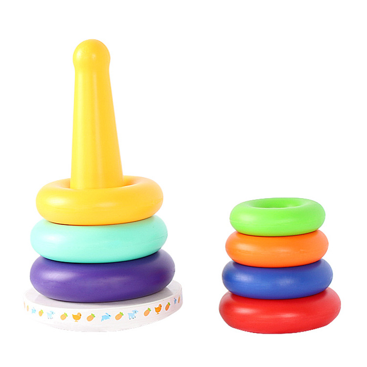 Baby Educational Toy Colorful Tumbler Lap - 4