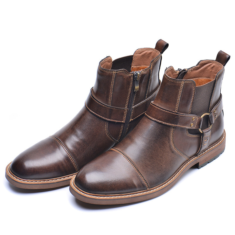 Title 8, Botas Martin Arkbird Masculinas de Cano Alto Es...