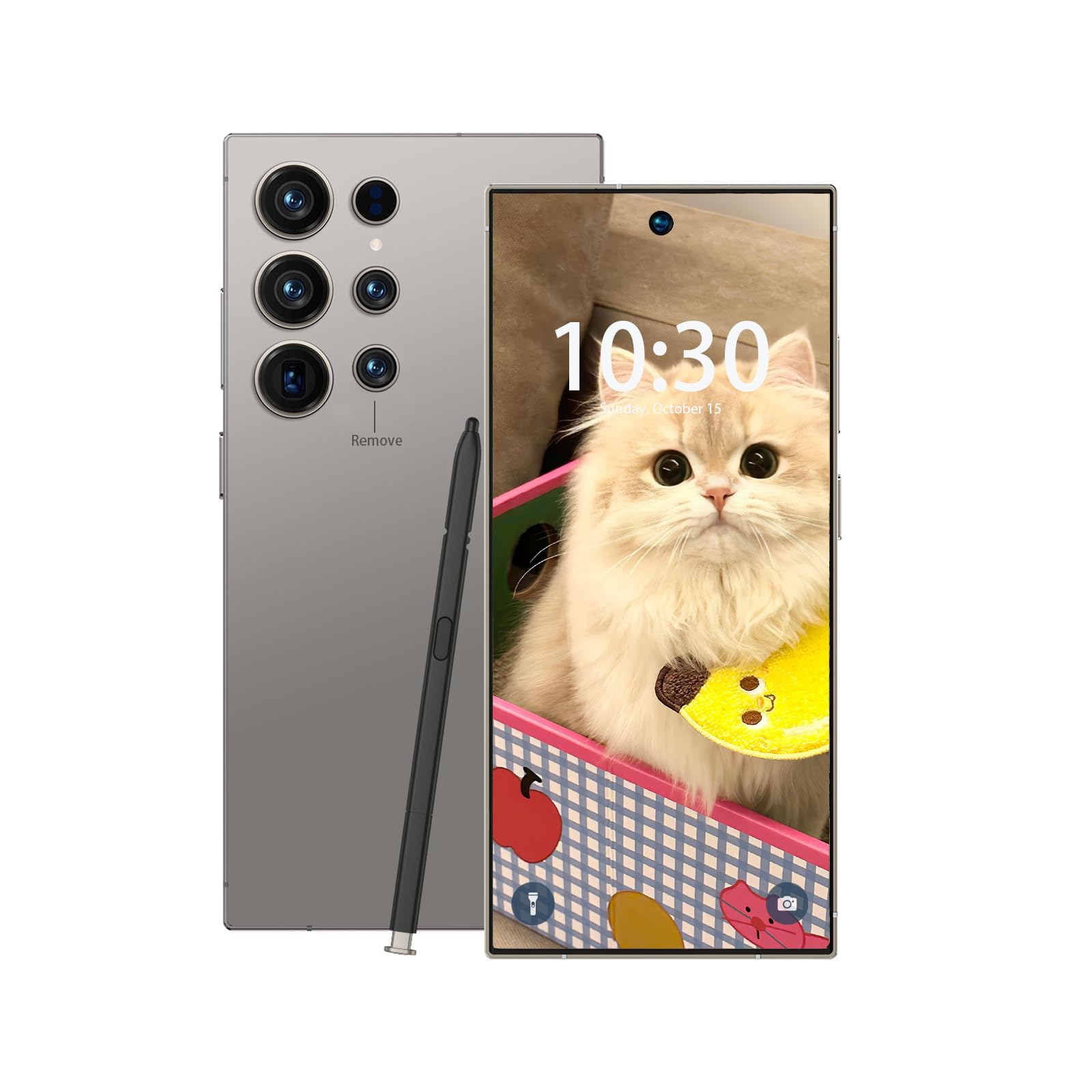 C25 Ultra Unlocked Phone 5G 12-512GB Smartphone 6900mAh,6 9 HD Screen,Android 14 Cell Phone Built In Pen Dual SIM Fingerprint Unlock Face ID