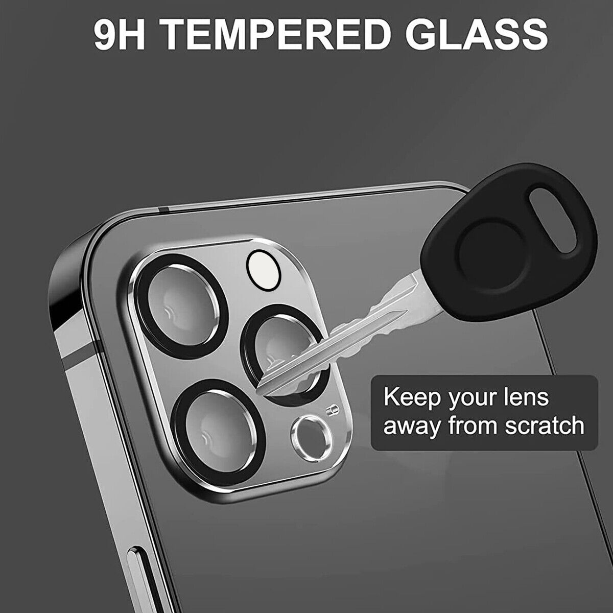 3x Tempered Glass Camera Lens Cover Protector Kit For  14 14Plus 14Pro Max