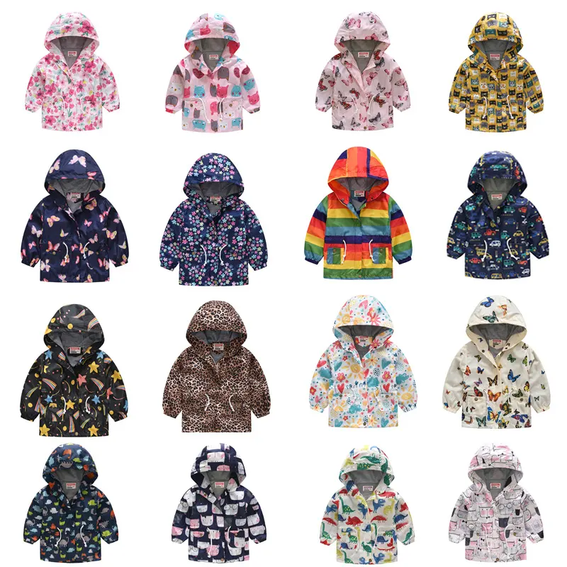 Spring and Autumn Thin Hooded Baby Cute Zipper Sweater