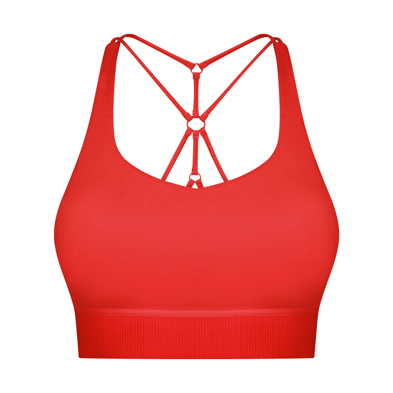 Title 11, Reggiseno sportivo in nylon a spalline sottili,...