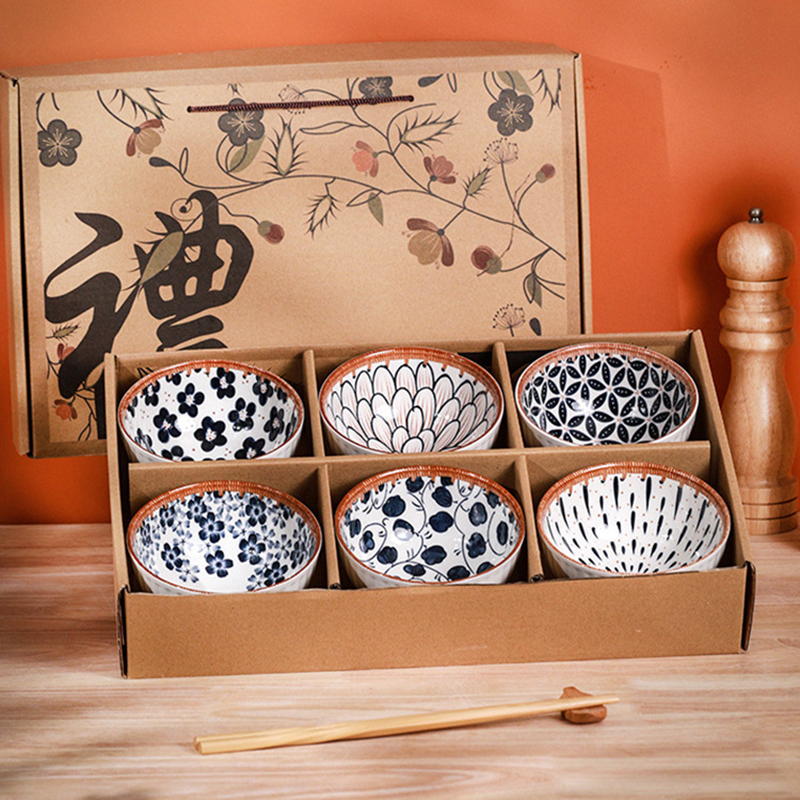 4.5inches 6bowls gift box