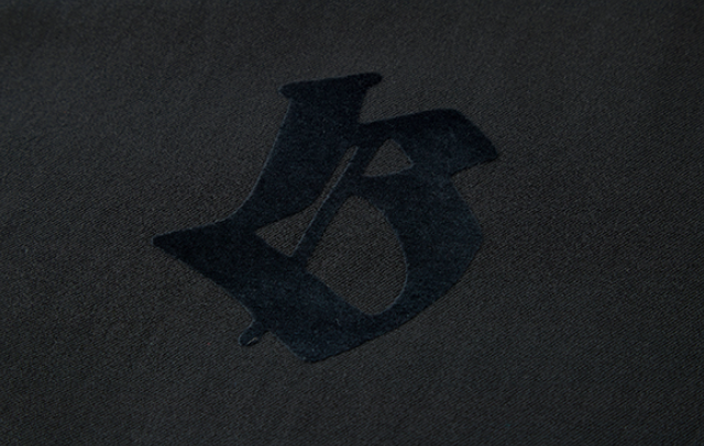 Suit Fabric Flocking Letter Printing Casual Jacket