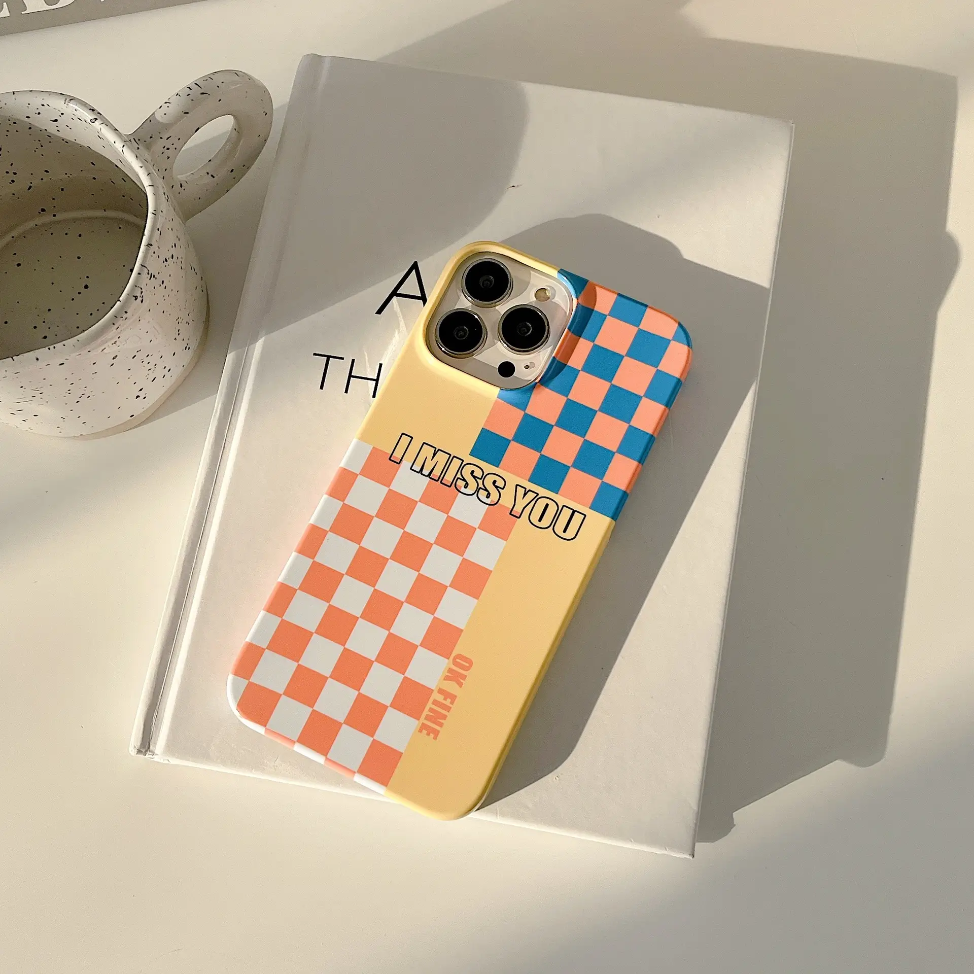 Suitable For Simple Lattice Film Half Pack Glossy Hard Shell