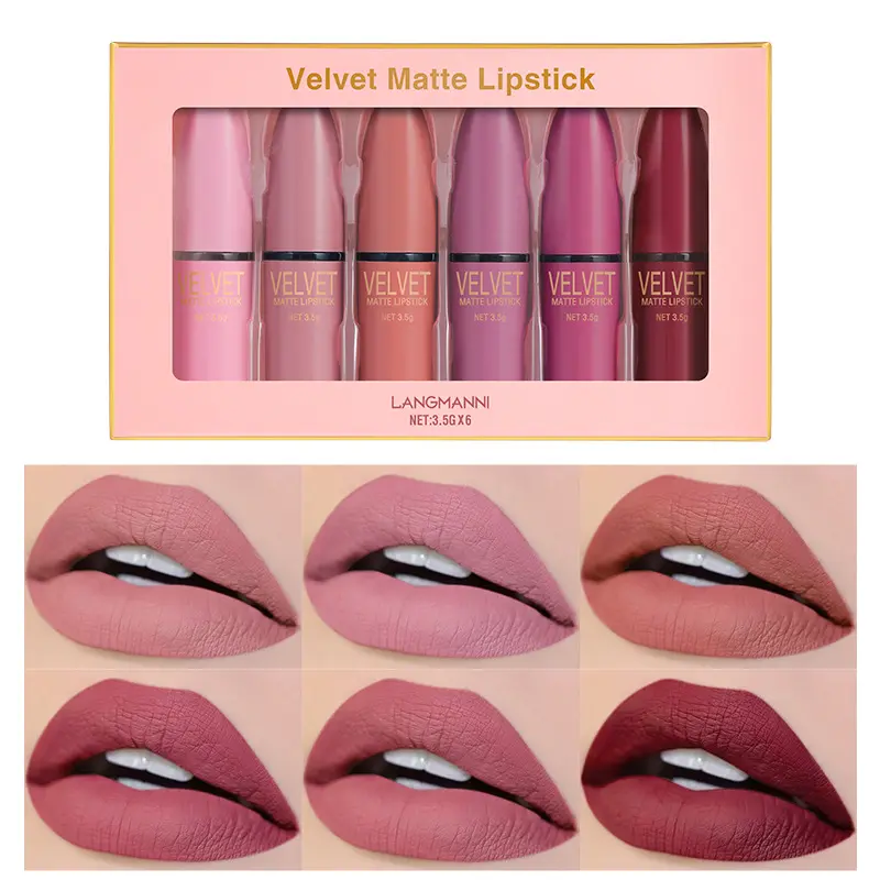 Bullet Matte Lipstick Set Waterproof
