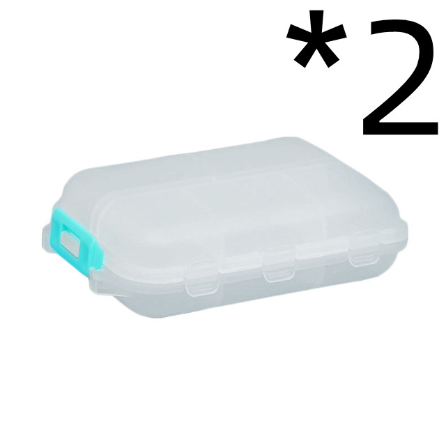 New Travel Convenient Medicine Pill Box Grids Pills Dispen - Image 17