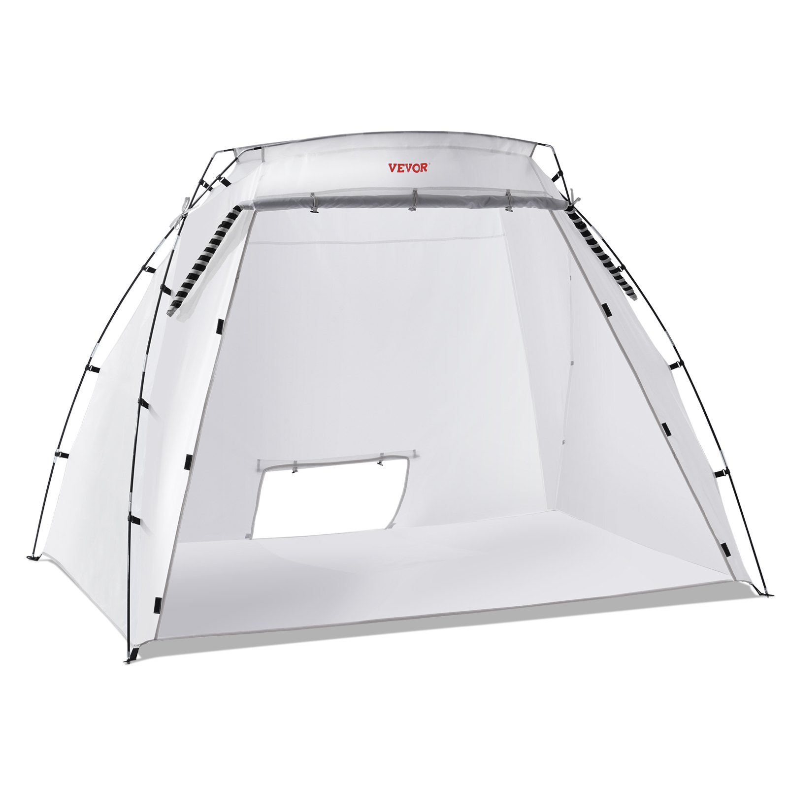 VEVOR Portable Paint Booth, Larger Spray Paint Tent With Built-in Floor & Mesh Screen, Painting Tent…