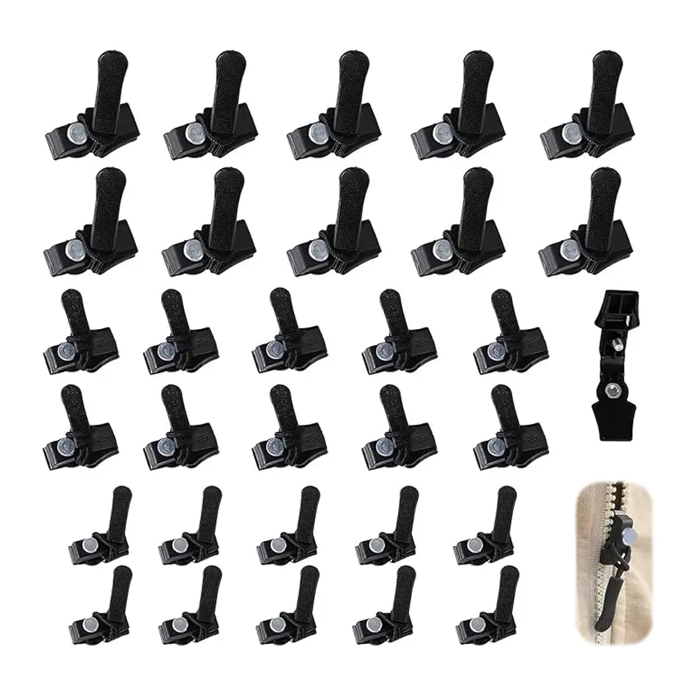 Universal Zipper Repair Kit Fixer, Plastic Detachable