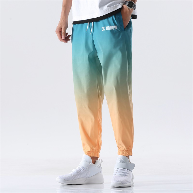 Title 4, Oversized Heren Gradient Cropped Broek Zomerse ...