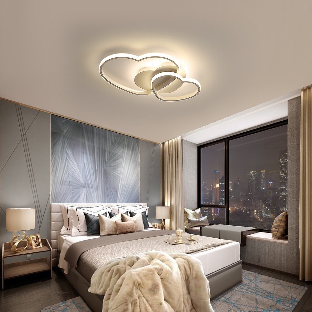 LED Ceiling Light 48W Dimmable With Remote Modern Chandelier Childrens Bedroom — image 3