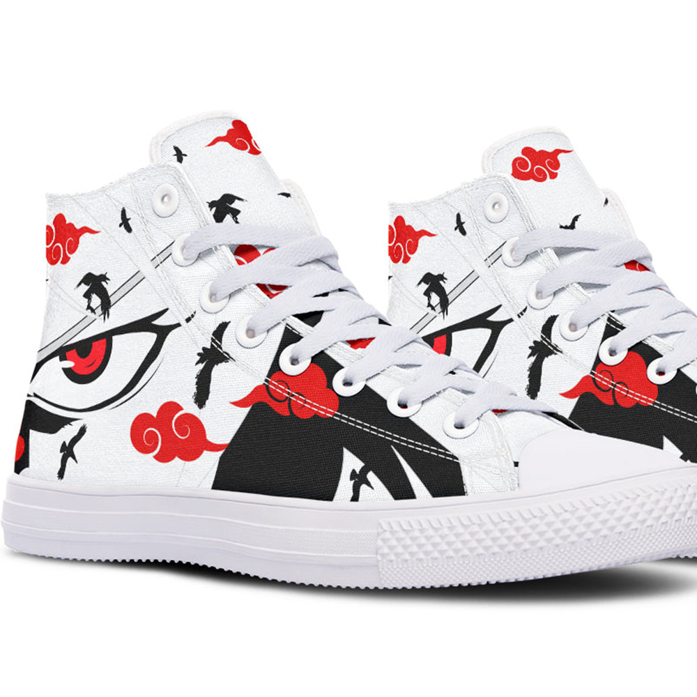 High Top Canvas Shoes For Printing Lovers