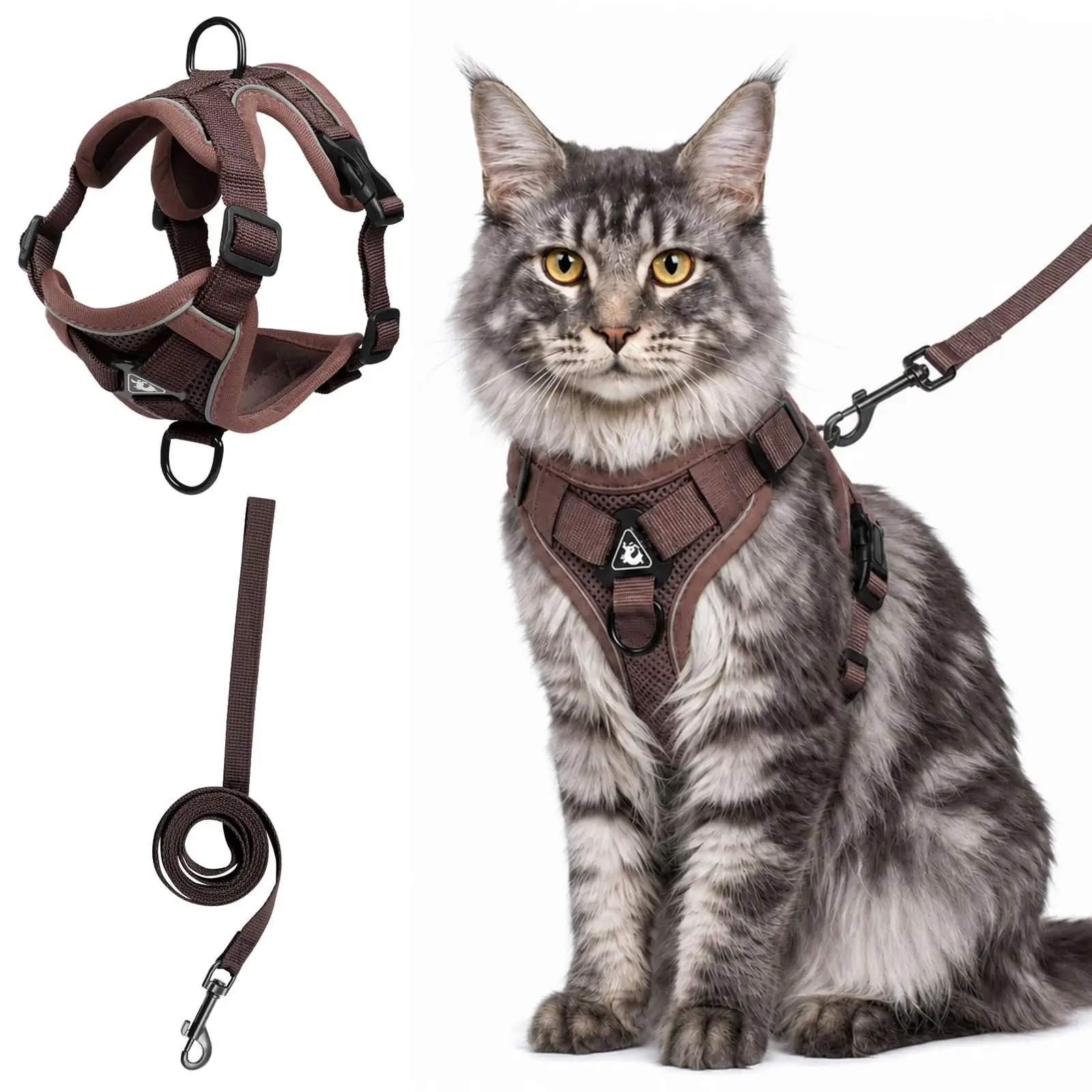 Large Cat Harness And Leash Set Escape