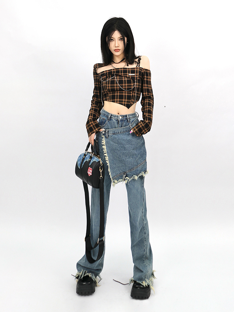 Women's Fashion Personality Short T-Shirt Design Sense