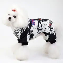 Dog Clothing Pet Clothes Autumn And Winter New Style - Black - View 1