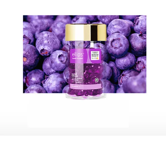 Essential Oil Capsules Improve Hair Softness Purple - Shop at LoveMi