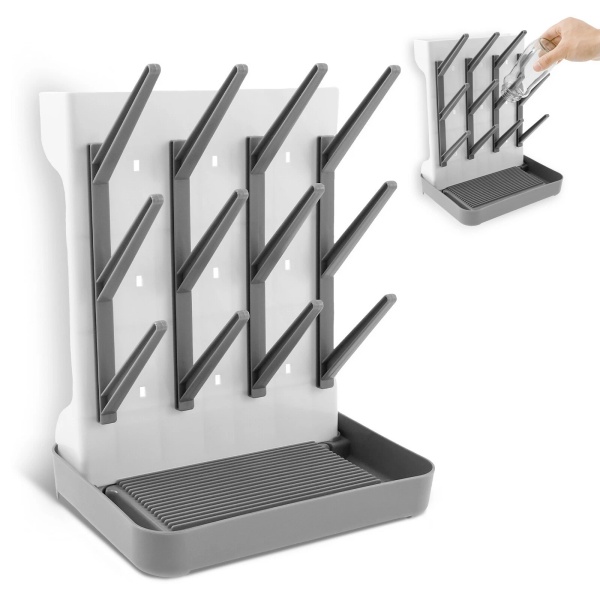 Termichy Baby Bottle Drying Rack Large Vertical Bottle Dryer Rack Holder 15x - Image 1