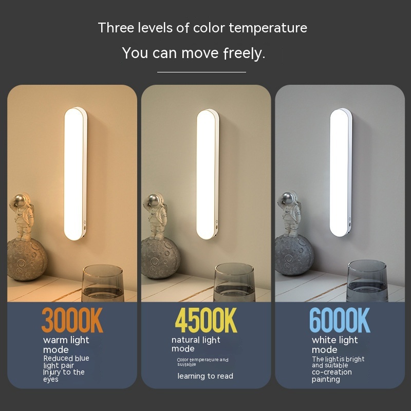Plastic Eye Protection Rechargeable Learning Desk Lamp - Image 5