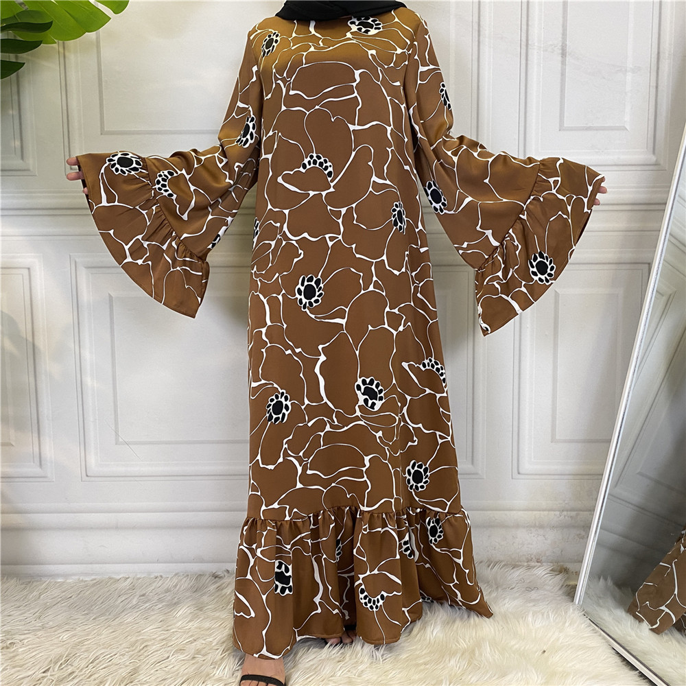 Print Hem Day Dress, picture 3 of 7
