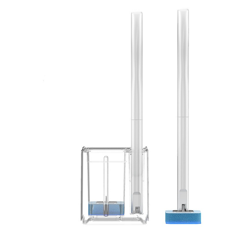 Disposable Toilet Brush Household Toilet Without Dead Angle Replacement Head Long Handle