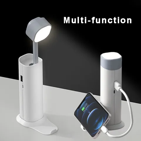 Multi-function Desk Lamp Outdoor Flashlight Portable Rechargeable for Home