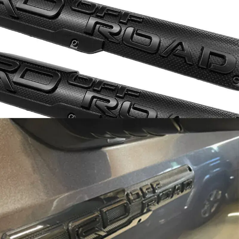 2PCS Door Fender Pro Badge Sport Emblem Left Right Side 3D Sticker Offroad Decal
