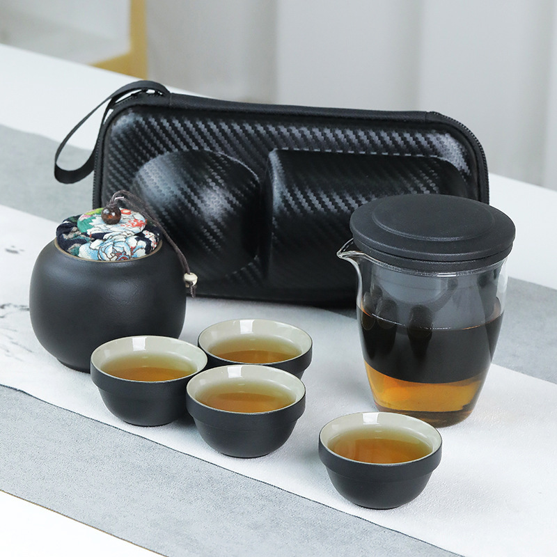 Portable Car Outdoor Travel Tea Set - 4