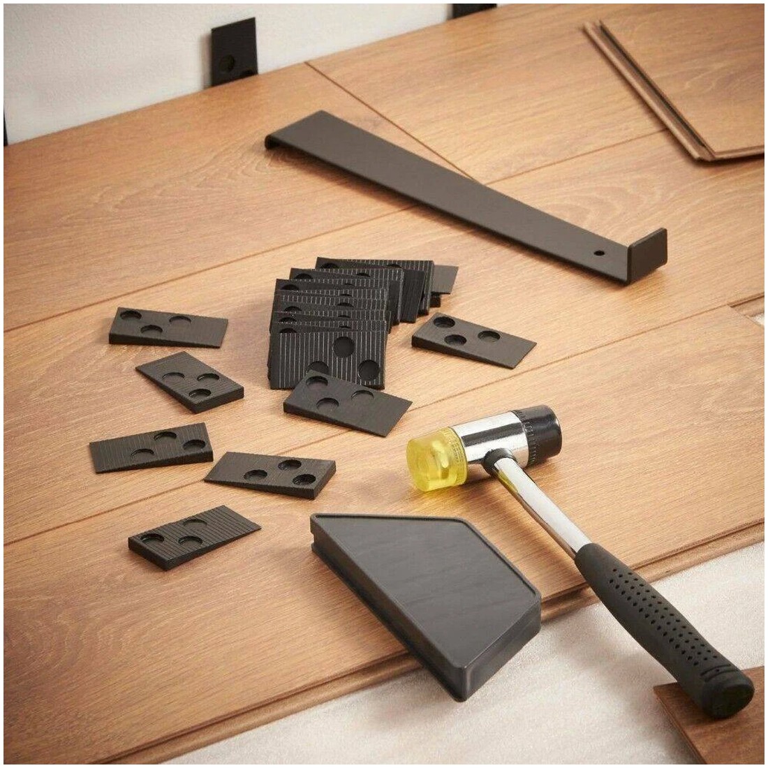 24pcs Wood Flooring Laminate Installation Floor Fitting Kit