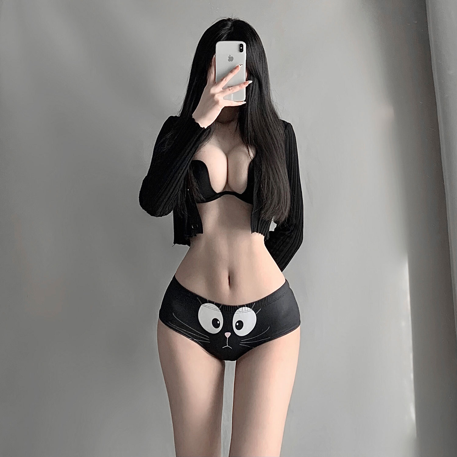 Title 6, Three-dimensional Cat Ears Cartoon Girl Underwear