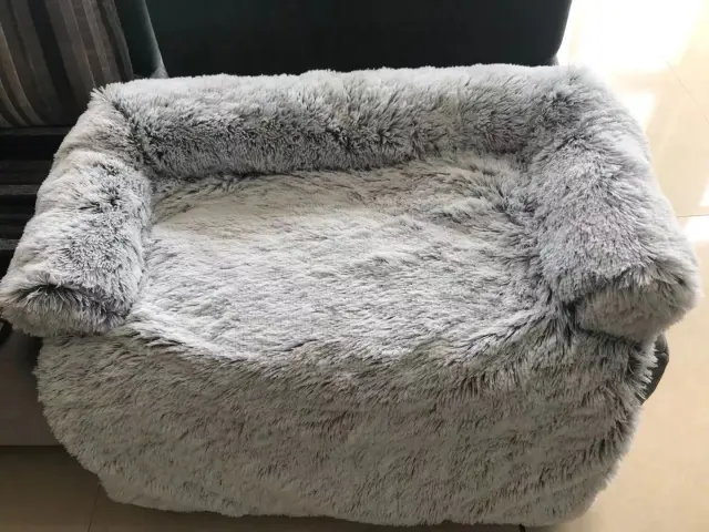 Plush Removable And Washable Blanket Pet Nest Light Grey - Shop at LoveMi