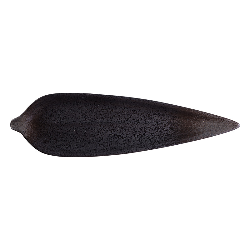 Ceramic Irregular Shaped Plate For Household Use