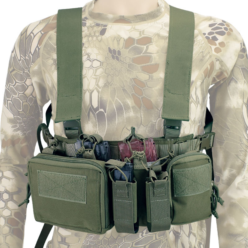 Tactical Suit Chest Hanging Vest Multi-function