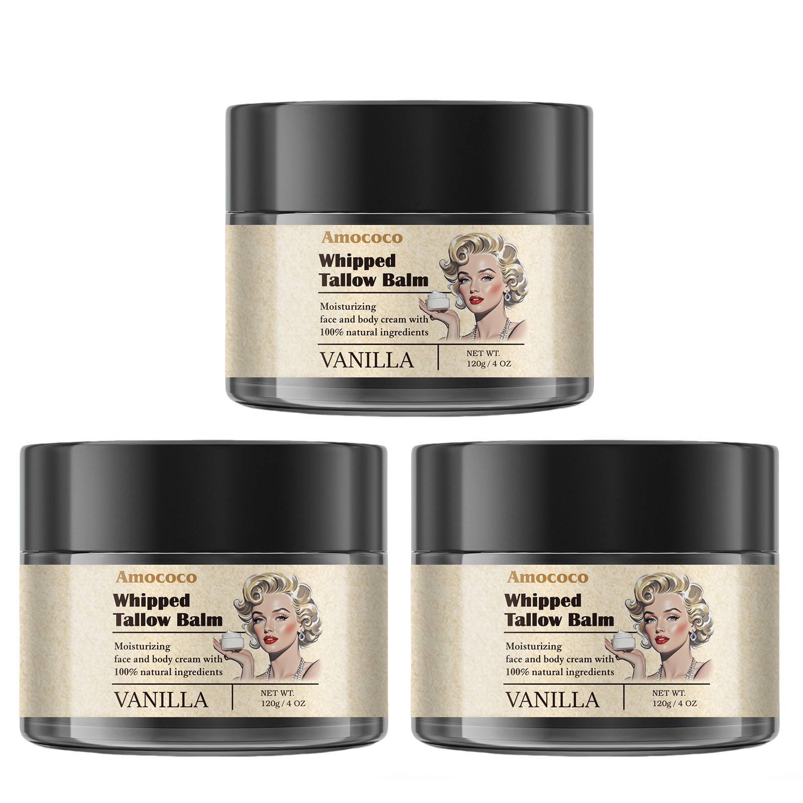 Only Supports Self Pickup With Waybill Amococo Whipped Tallow Balm Deep... 2