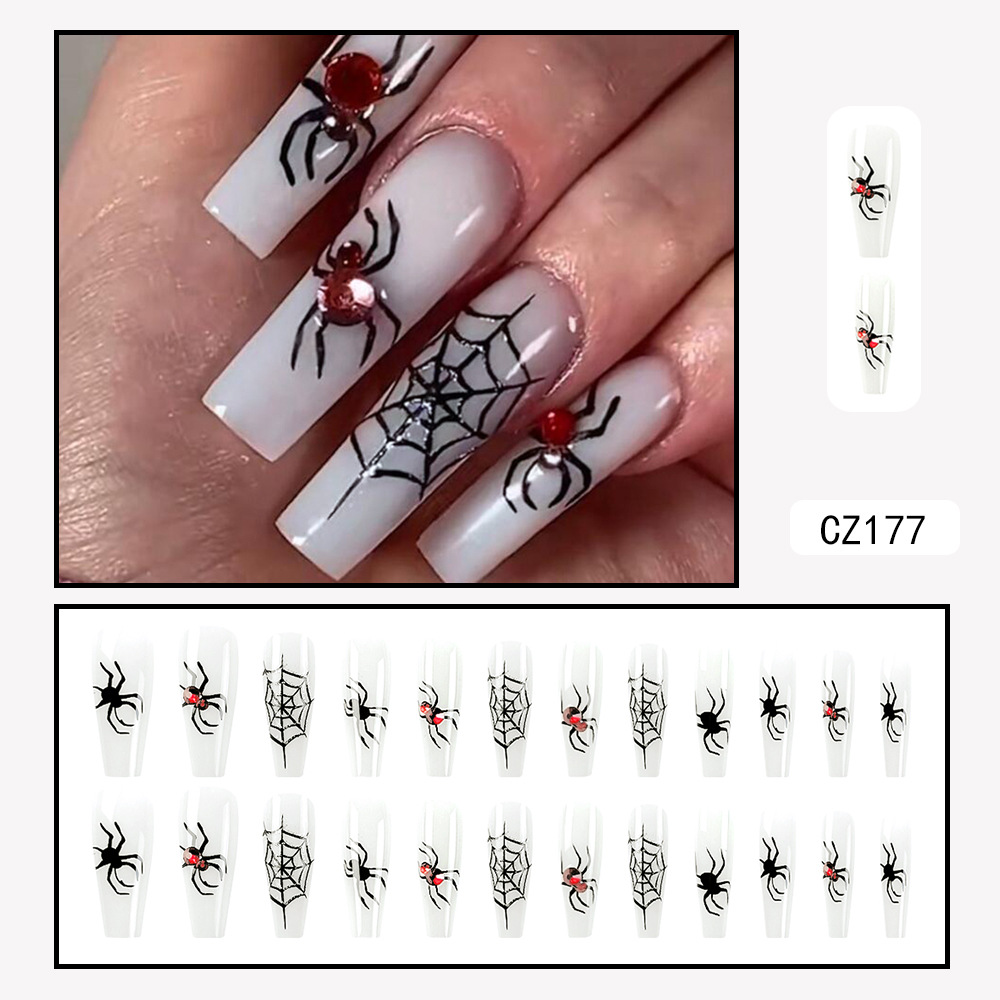 Halloween Dark Spider Wear Nail Patch - Image 2