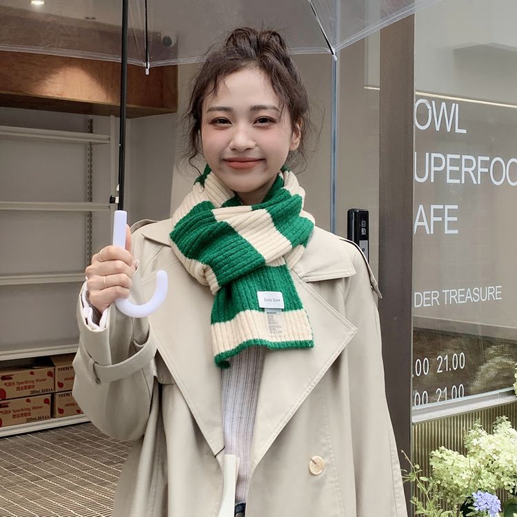 Warm  Couple Casual Wool Scarf In Winter