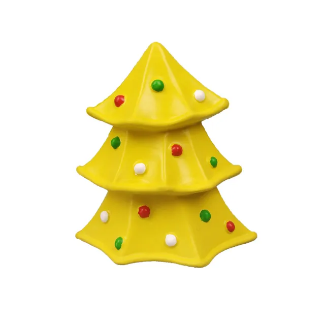 Christmas Bite resistant Dog Bite Rubber Toy Yellow - Shop at LoveMi