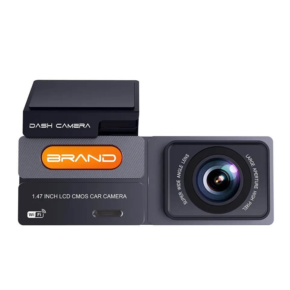 2K Dual Lens Front And Rear Dash