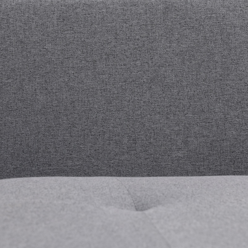 Pickup Only--Deep Grey Sackcloth Living Room Sofabed