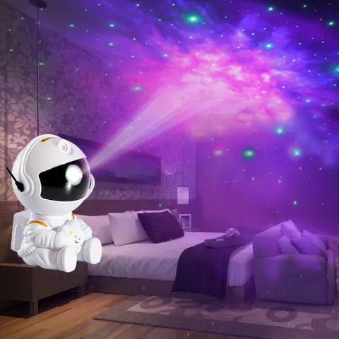 Mini Version of Astronaut Star Projection Lamp Creative Gift