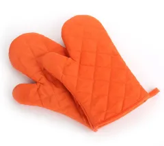 Cute Colour Hand Guard Cotton High Temperature Heat Insulation Gloves - Orange - View 1