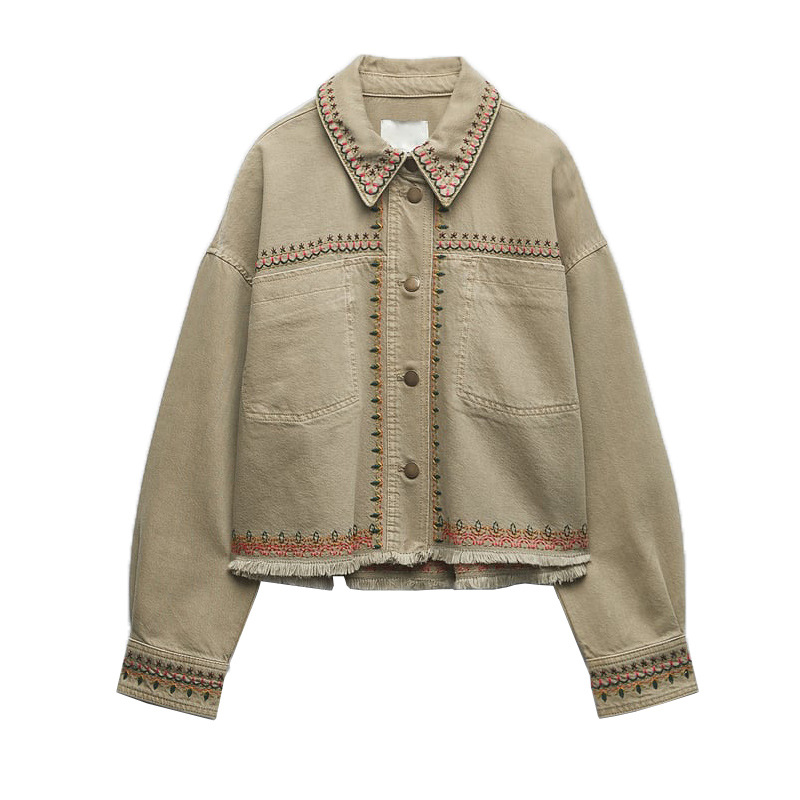 Women's Long Sleeve Lapel Versatile Coat - Image 6