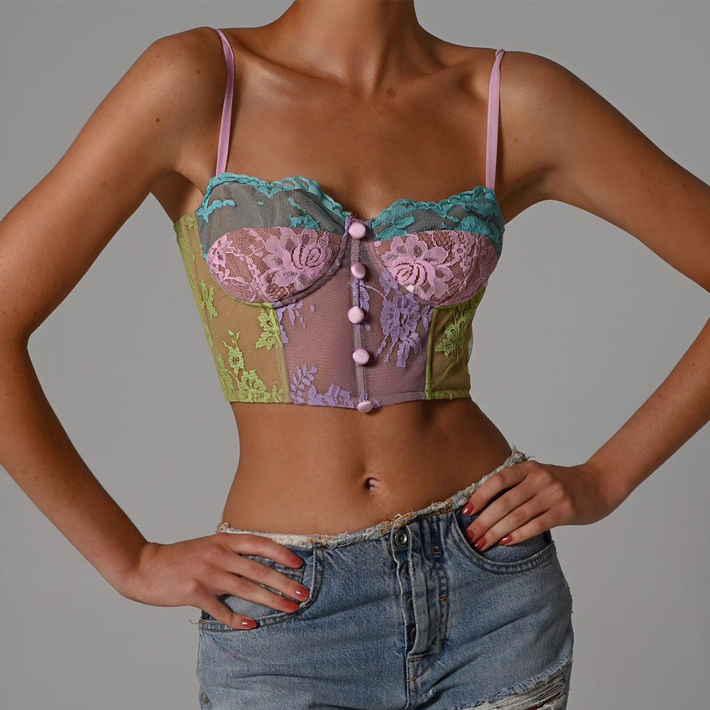 Strap Vest European And American Party Top