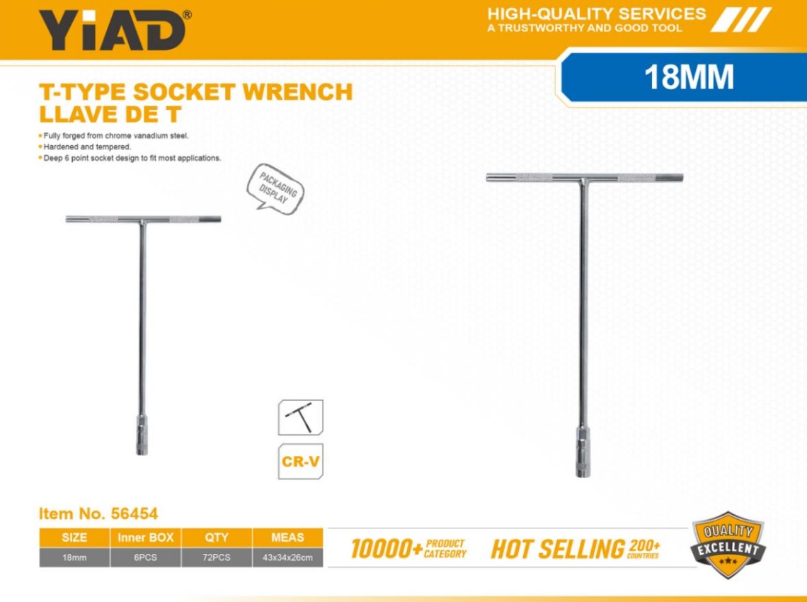 18MM T Type Wrench-Only Support Self-pickup, And The Free Shipping Price Is An Anti-auction Price