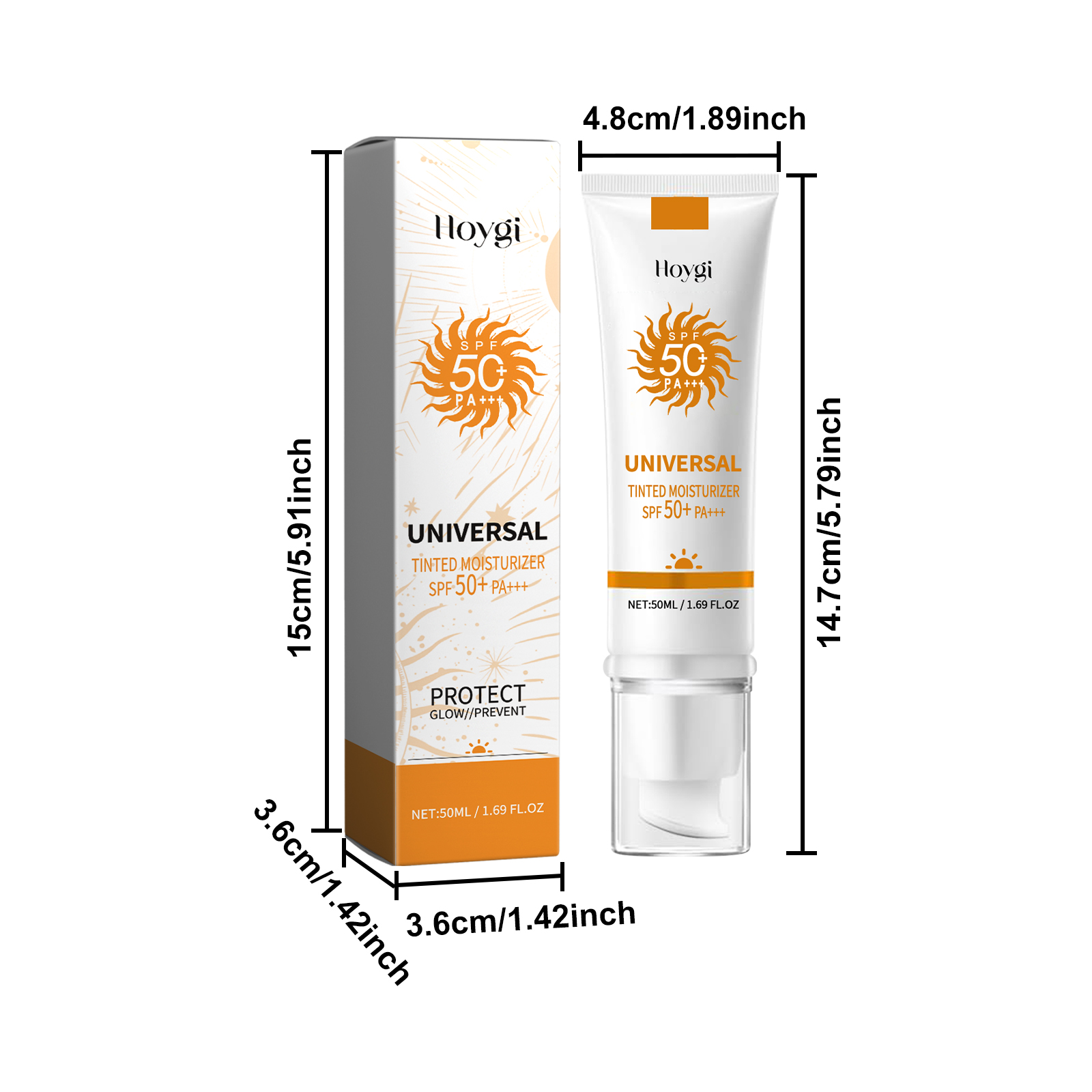 All In One Foundation Make-up Sunscreen — foto 6