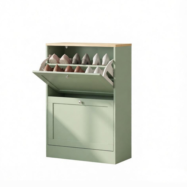Slim Shoe Storage Cabinet